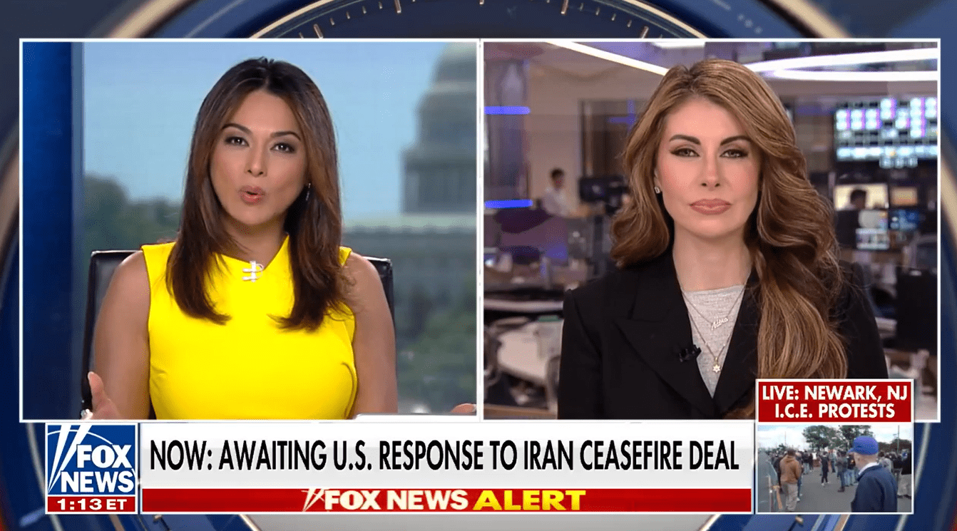 Morgan Ortagus with Aishah Hasnie on 'Fox News Live'